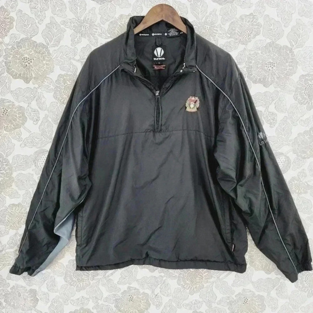 Sunice Windbreaker Track Jacket Men's XL Black Full zip